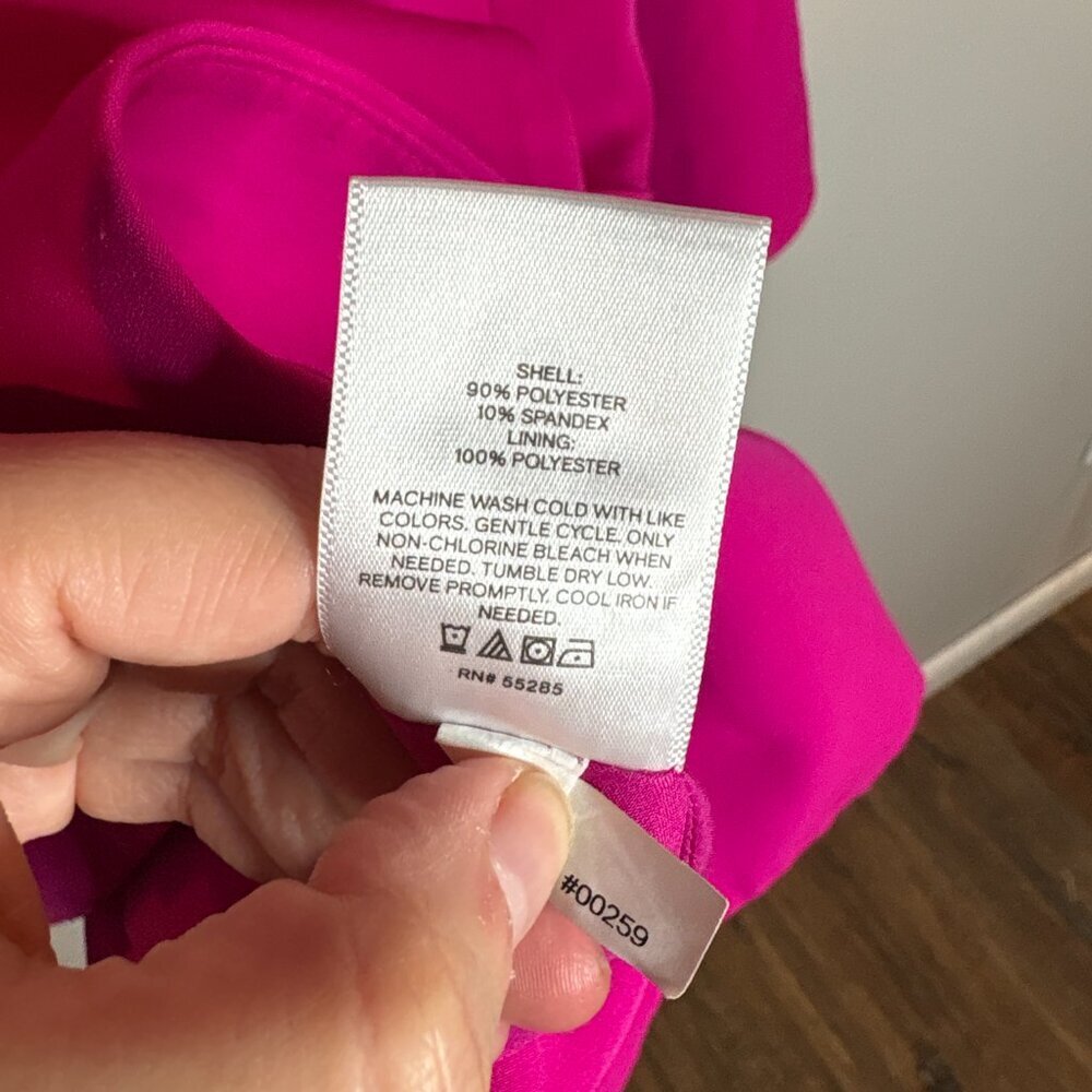Express bright magenta Editor blazer jacket - Picture 4 of 5